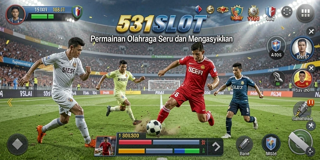 Tampilan menarik dari gameplay seru 531SLOT.
