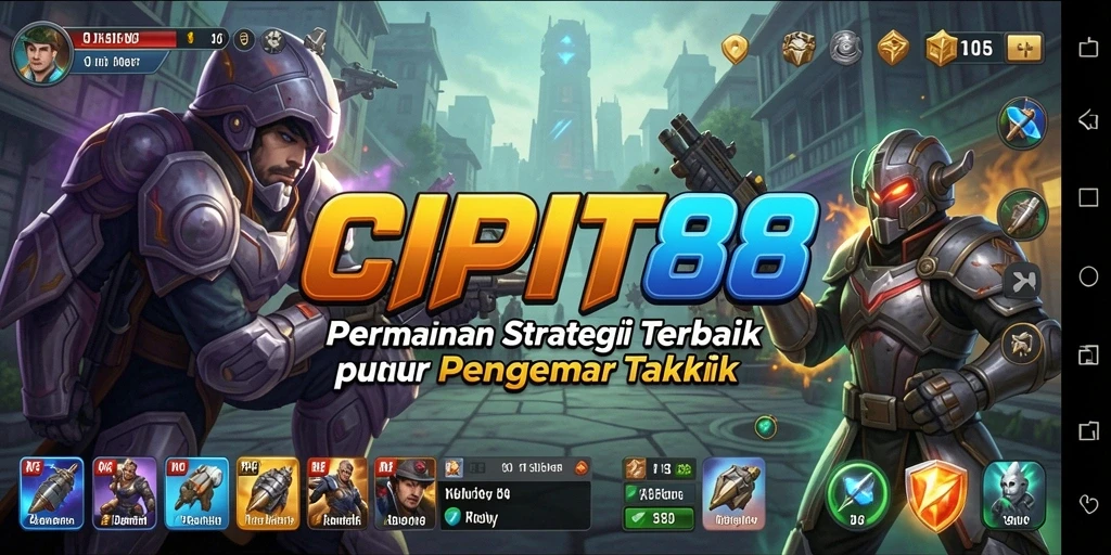 Tangkapan layar <strong>CIPIT88</strong> menampilkan aksi strategis yang mendebarkan.