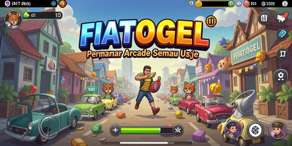 Tangkapan layar gameplay seru FIATOGEL dengan efek visual menakjubkan.