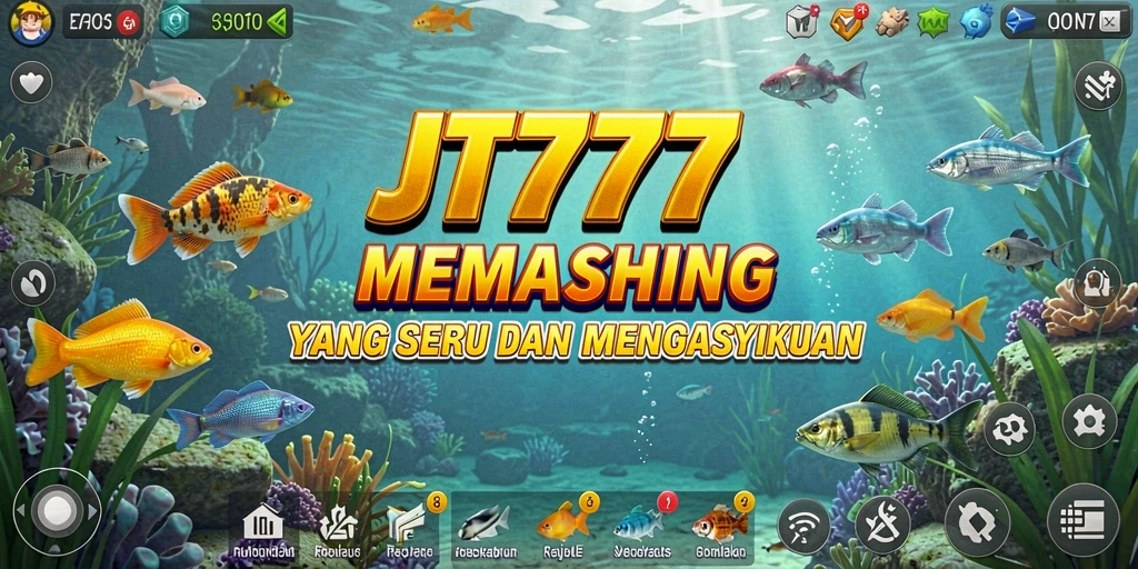 Screenshot JT777 menunjukkan aksi menangkap ikan yang seru dalam gameplay.