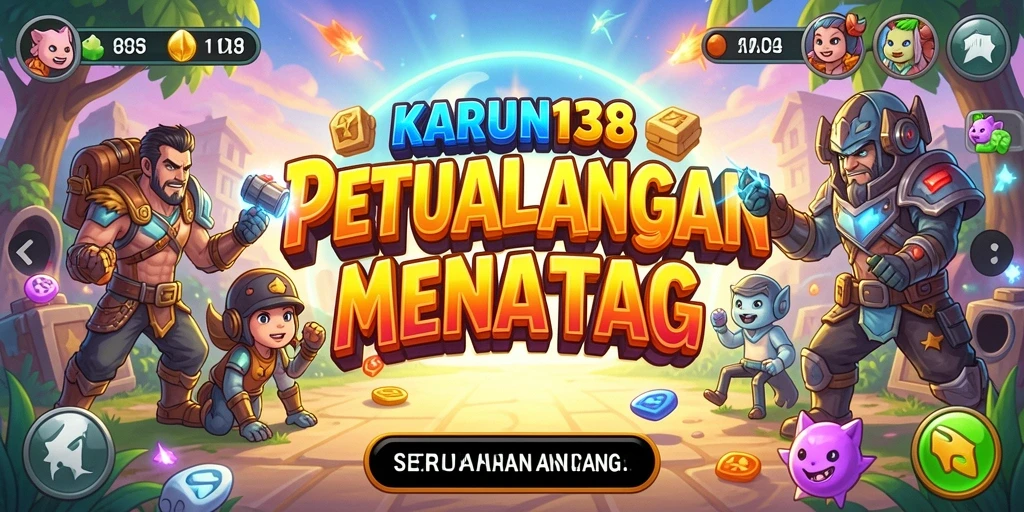 Screenshot KARUN138 menampilkan aksi gameplay yang penuh warna dan tantangan.