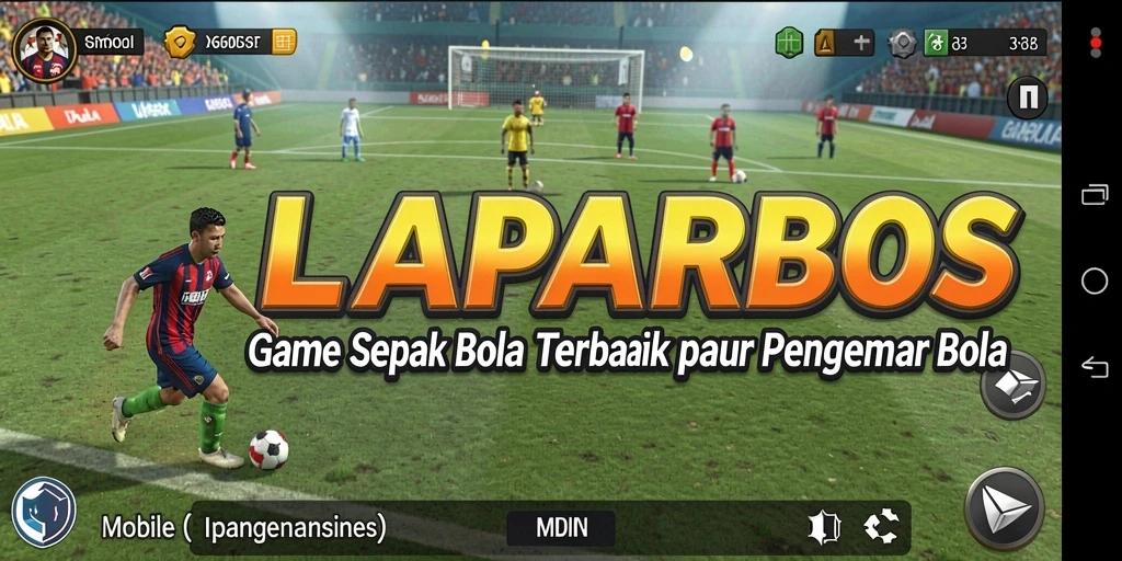 Tampilan gameplay LAPARBOS yang mendebarkan dan realistis.
