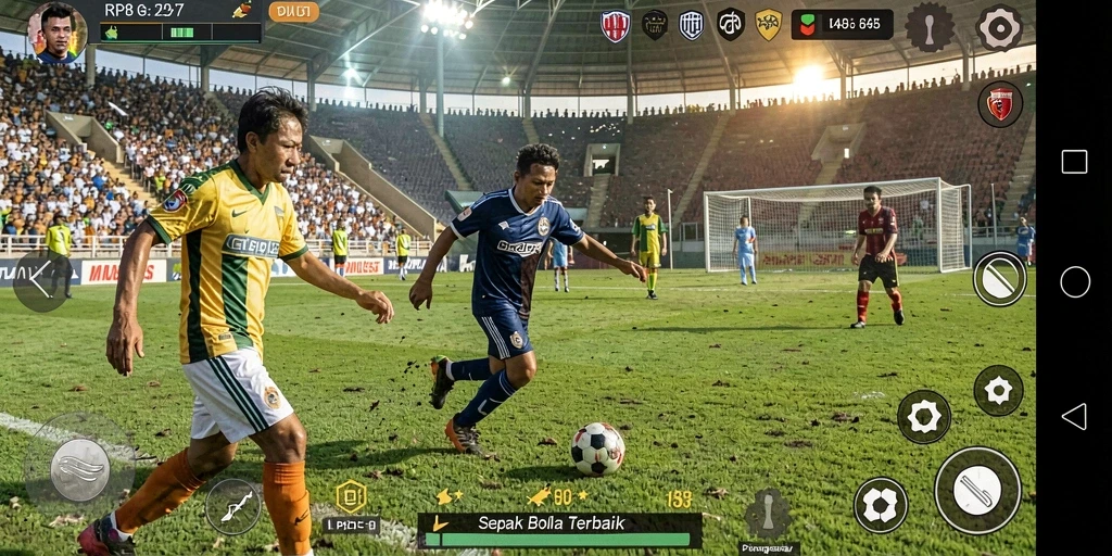 Gameplay seru RP8 dengan grafis yang memukau.