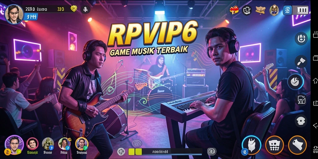 Tampilan gameplay RPVIP6 yang menarik dan penuh warna.