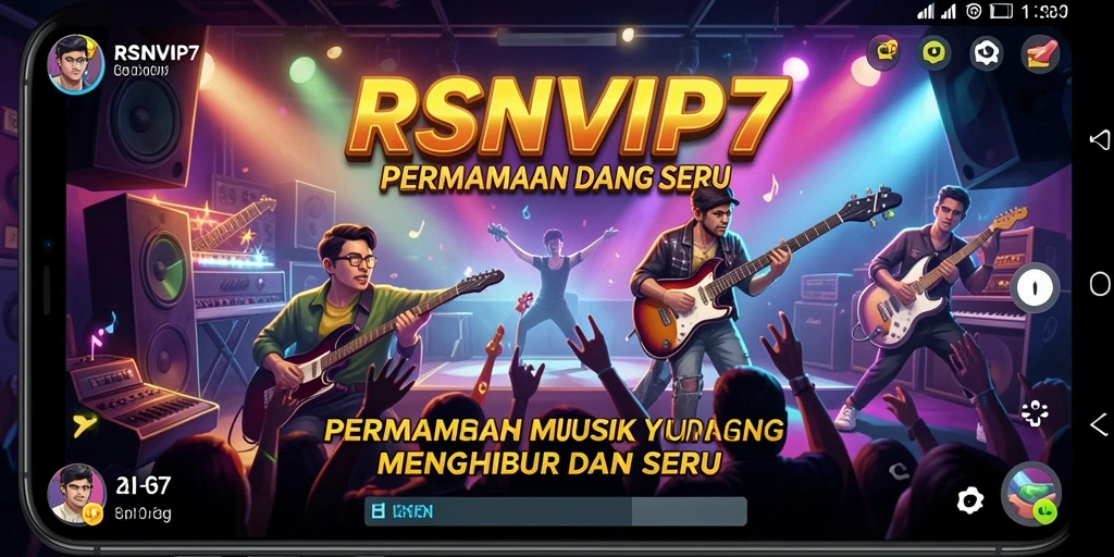 Tampilan permainan RSNVIP7 yang seru dan interaktif di dunia musik.